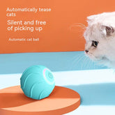 Smart Cat Toys Rolling Ball Pet Cat Owner Interactive Pets Toys Automatic Bouncing Ball USB Self Hi Teasing Kittens Jumping Ball - Fashionner